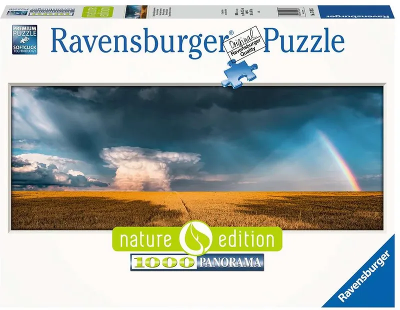 puzzel Mystieke regenboog - Legpuzzel - 1000 stukjes van Ravensburger, editie Meerkleurig – doos