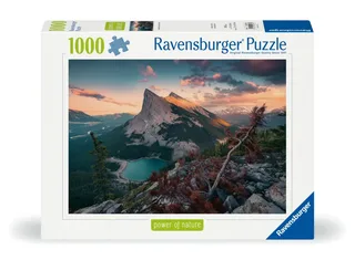 puzzel Nature Edition No 16 - Rocky Mountains - 1000 stukjes. von Ravensburger, Ausgabe Mehrfarbig – Schachtel 2 von 2