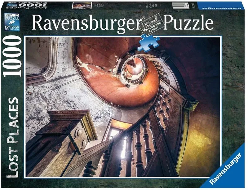 puzzel Oak Spiral - Legpuzzel - Lost Places - 1000 stukjes de Ravensburger, édition Multicolore – boîte
