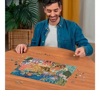 puzzel Ocean Fantasy - 500 stukjes - onderwaterwereld. van Ravensburger, editie Meerkleurig – doos 3 van 4