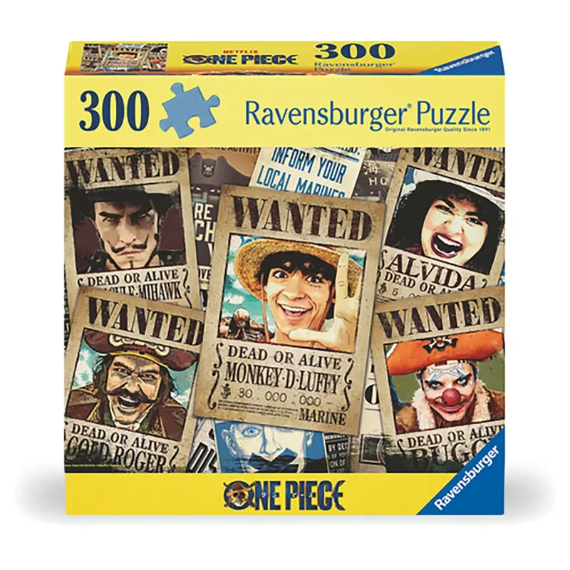 puzzel One Piece (Live Action) - Legpuzzel - 300 stukjes van Ravensburger, editie Meerkleurig – doos 2 van 3