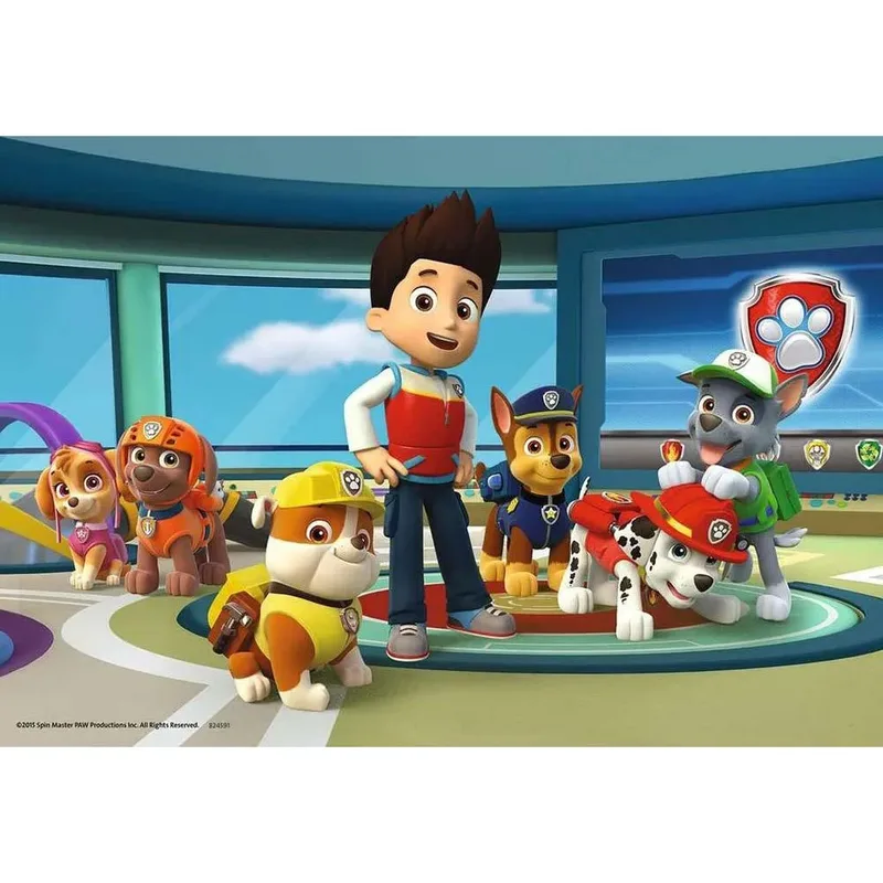 puzzel PAW Patrol: Hulpvaardige speurneuzen - 2x24 stukjes - kinderpuzzel de Ravensburger, édition Multicolore – boîte 2 sur 3
