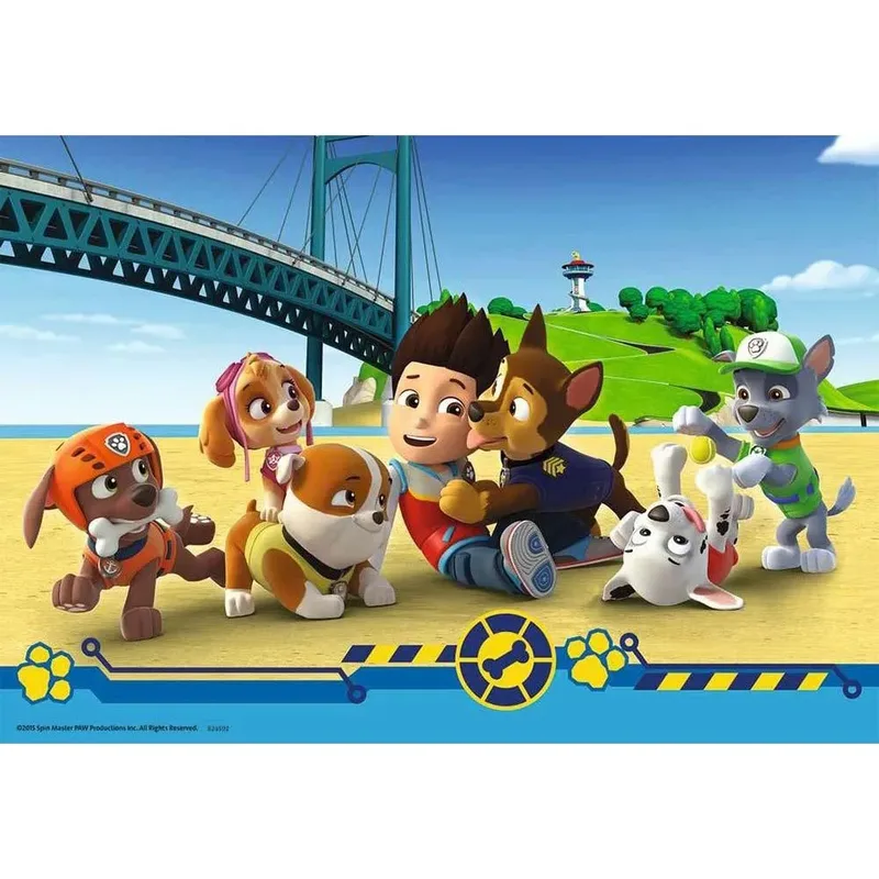 puzzel PAW Patrol: Hulpvaardige speurneuzen - 2x24 stukjes - kinderpuzzel de Ravensburger, édition Multicolore – boîte 3 sur 3