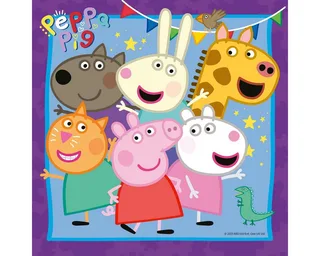 puzzel Peppa Pig - Legpuzzel - 3x49 stukjes van Ravensburger, editie Meerkleurig – doos 2 van 5