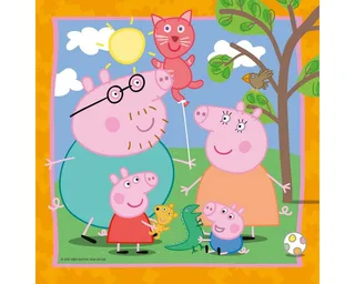 puzzel Peppa Pig - Legpuzzel - 3x49 stukjes van Ravensburger, editie Meerkleurig – doos 3 van 5