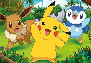 puzzel Pikachu en zijn vrienden - Legpuzzel - 2x24 stukjes van Ravensburger, editie Meerkleurig – doos 3 van 3