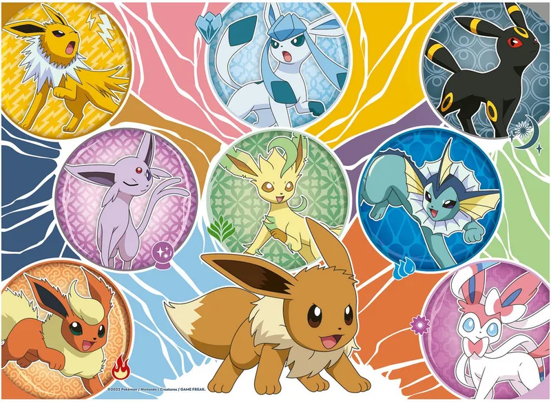Puzzel Pokémon 4 in 1 - 100 stukjes (6036514) de Ravensburger, édition Multicolore – boîte 3 sur 5