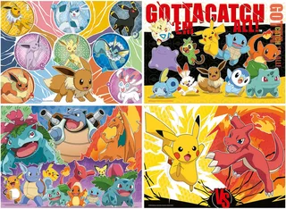 Puzzel Pokémon 4 in 1 - 100 stukjes (6036514) de Ravensburger, édition Multicolore – boîte 2 sur 5