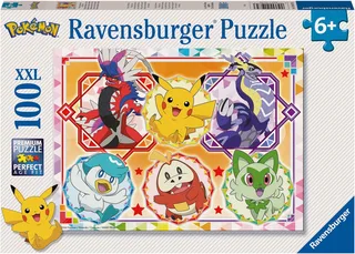 puzzel Pokémon - Legpuzzel - 100 XXL stukjes from Ravensburger, Multicolour edition – box 1 of 2