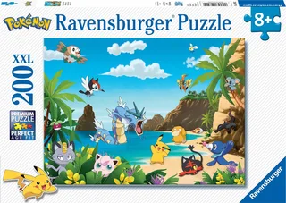 puzzel Pokemon - Legpuzzel - 200 stukjes van Ravensburger, editie Meerkleurig – doos 1 van 2