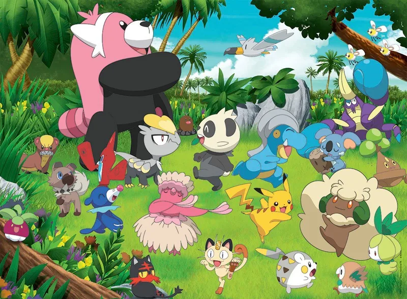puzzel Pokemon - legpuzzel - 300 stukjes von Ravensburger, Ausgabe Mehrfarbig – Schachtel 2 von 2