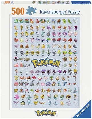 puzzel Pokémon - Legpuzzel - 500 stukjes from Ravensburger, Multicolour edition – box 1 of 2