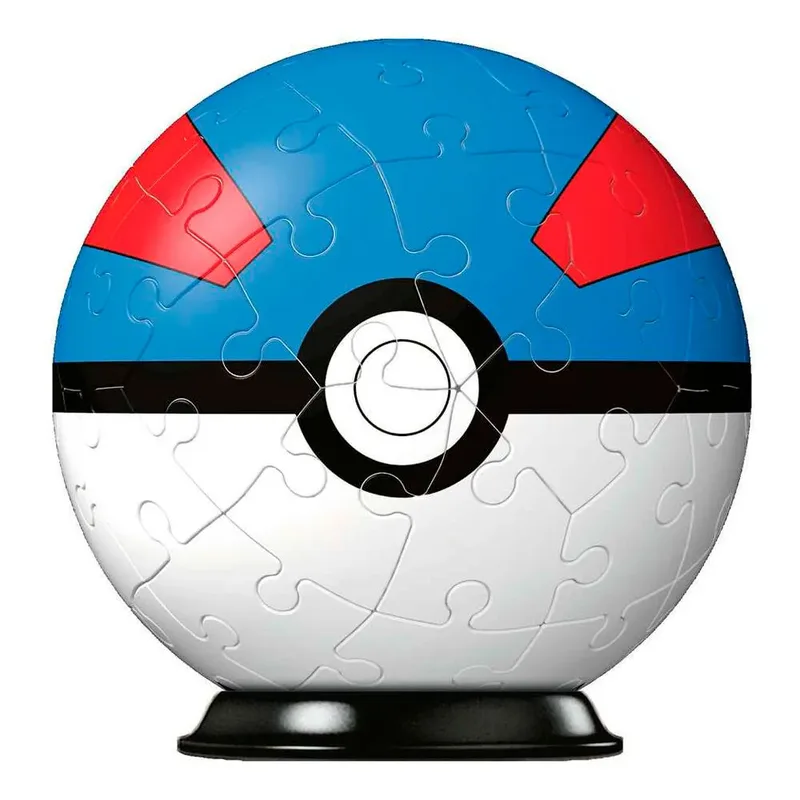Puzzel Pokémon Pokéball - 54 stukjes from Ravensburger, Great Ball edition – box 2 of 2