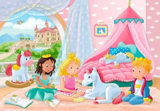 puzzel Prince & Princess - Twee puzzels - 12 stukjes - kinderpuzzel from Ravensburger, Multicolour edition – box 2 of 4