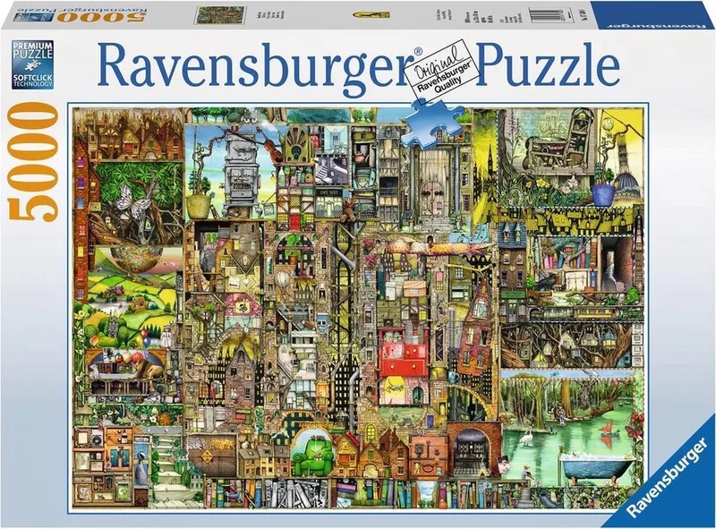 Puzzel Ravensburger Weird Town / Colin Thompson (5000 Onderdelen) from Ravensburger – box