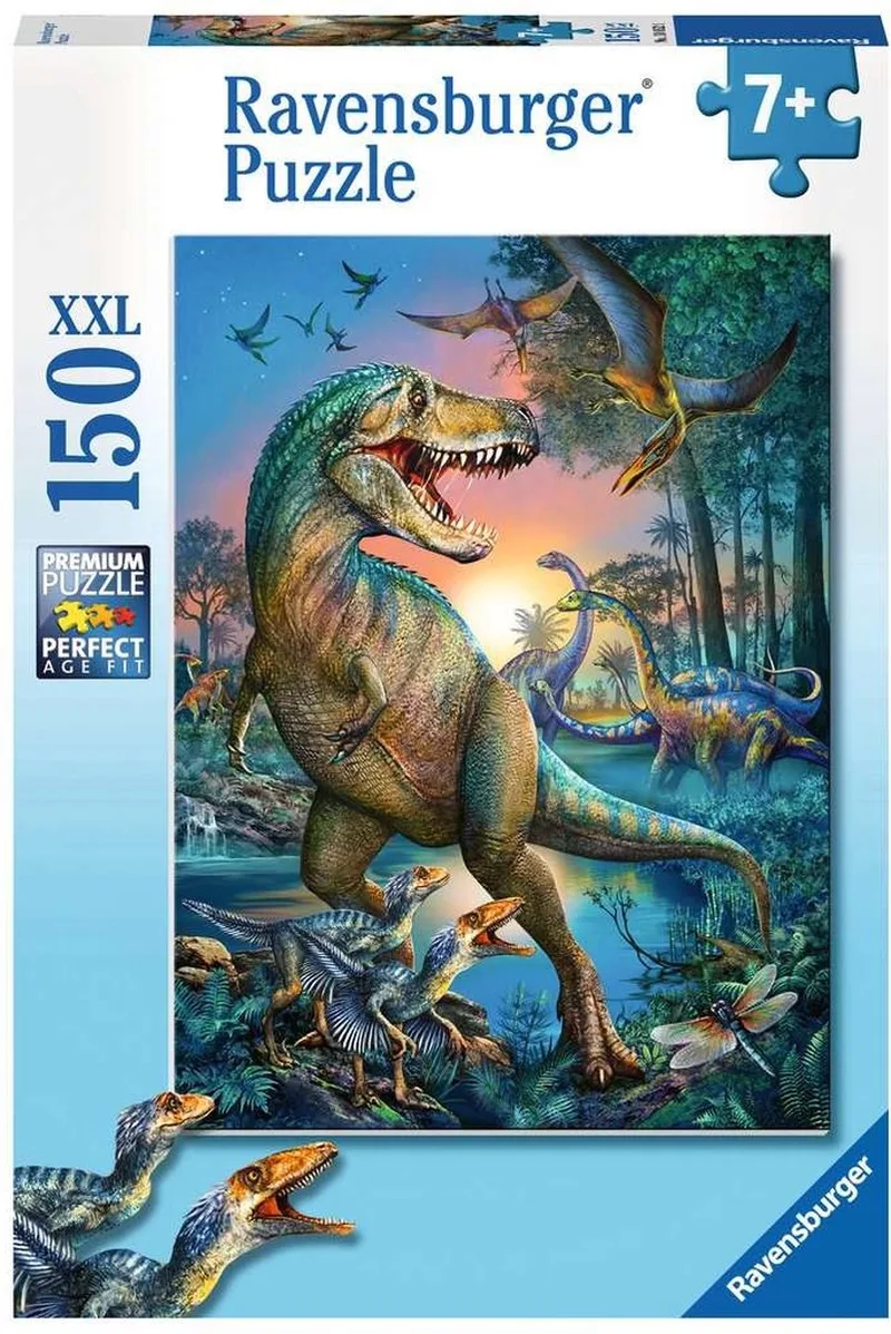 puzzel Reus uit de oertijd - legpuzzel - 150 stukjes van Ravensburger, editie Meerkleurig – doos