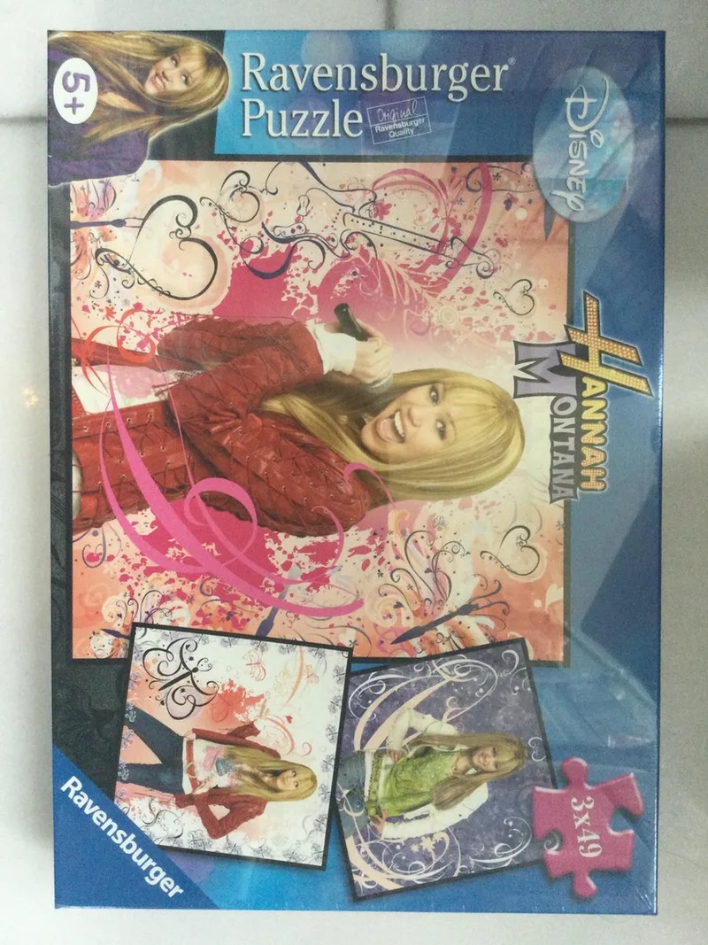 Puzzel 'Rockster Hannah Montana' from Ravensburger – box