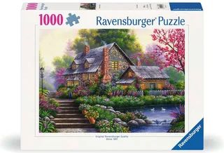puzzel Romantische cottage from Ravensburger, Multicolour edition – box 1 of 2