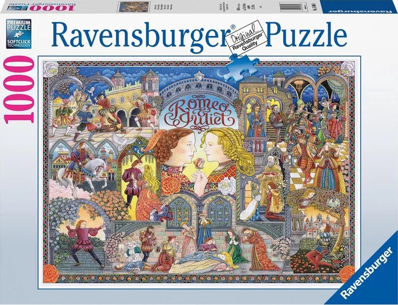 puzzel Romeo & Julia - Legpuzzel - 1000 stukjes from Ravensburger, Multicolour edition – box