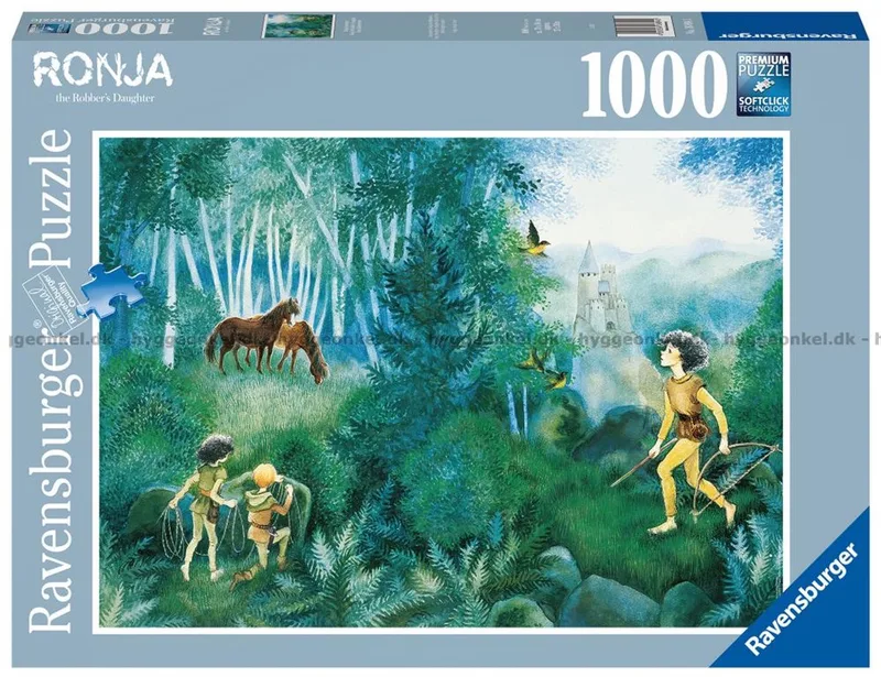 Puzzel Ronja the Robber's Daugther 1000 stukjes from Ravensburger – box
