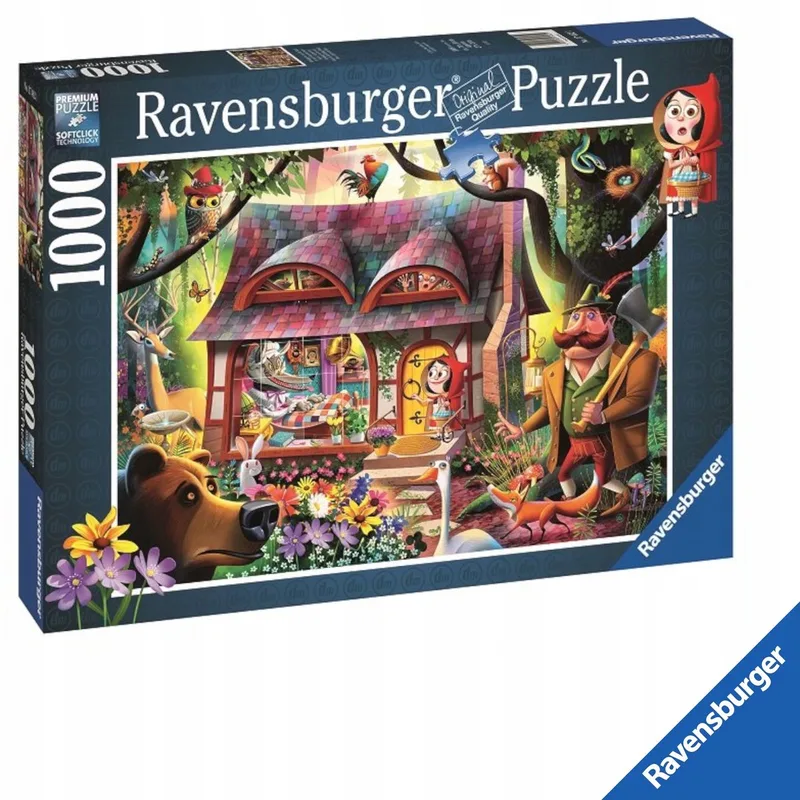 Puzzel Roodkapje 1000 Stukjes from Ravensburger – box
