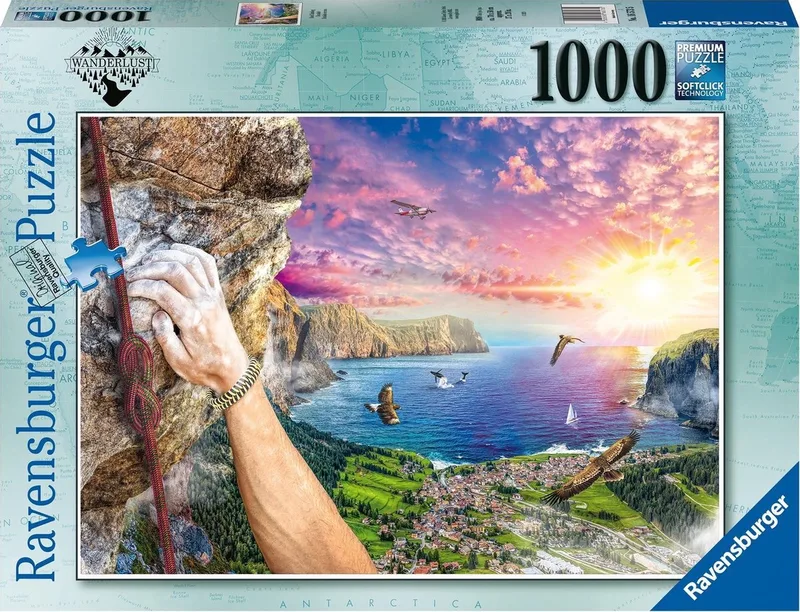 puzzel Rotsklimmen - Legpuzzel - 1000 stukjes from Ravensburger, Multicolour edition – box