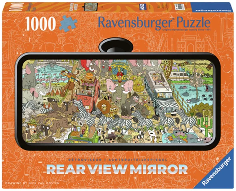 puzzel Safari - Legpuzzel - 1000 stukjes von Ravensburger, Ausgabe Mehrfarbig – Schachtel