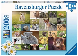 puzzel Schattige babydieren - Legpuzzel - 200 XXL stukjes from Ravensburger, Multicolour edition – box 1 of 2