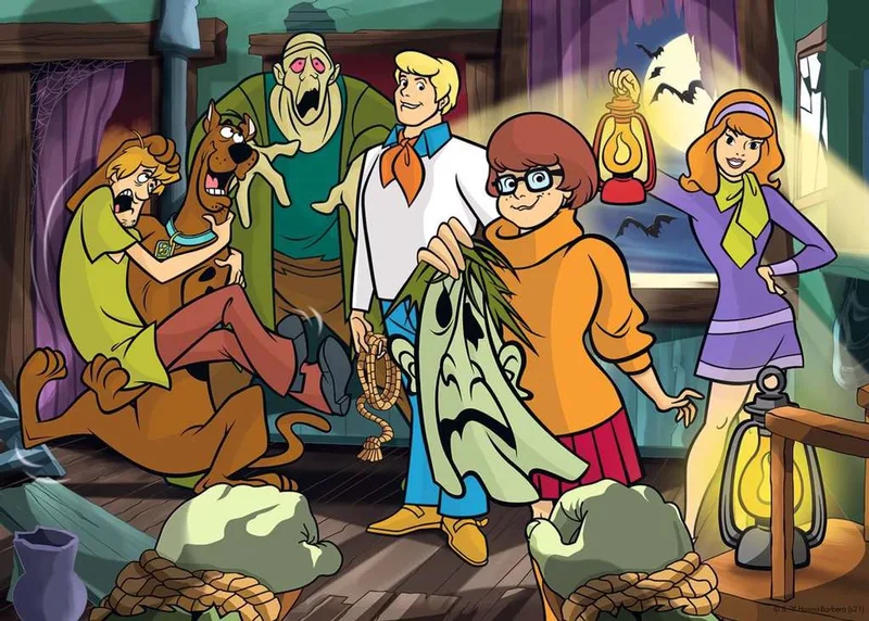 puzzel Scooby Doo - 1000 stukjes cartoon. van Ravensburger, editie Meerkleurig – doos