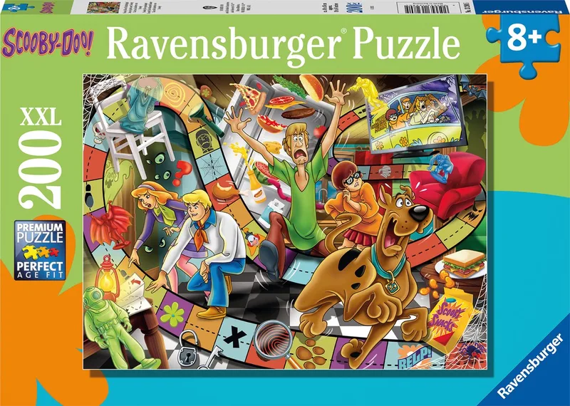 puzzel Scooby Doo Hanted Game - legpuzzel - 200 stukjes from Ravensburger, Multicolour edition – box