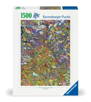 le leader européen du puzzle Puzzle Shoal - 1500 pièces de Ravensburger, édition Multicolore – boîte 2 sur 2