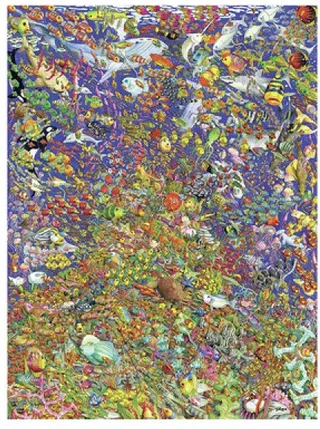 le leader européen du puzzle Puzzle Shoal - 1500 pièces de Ravensburger, édition Multicolore – boîte 1 sur 2