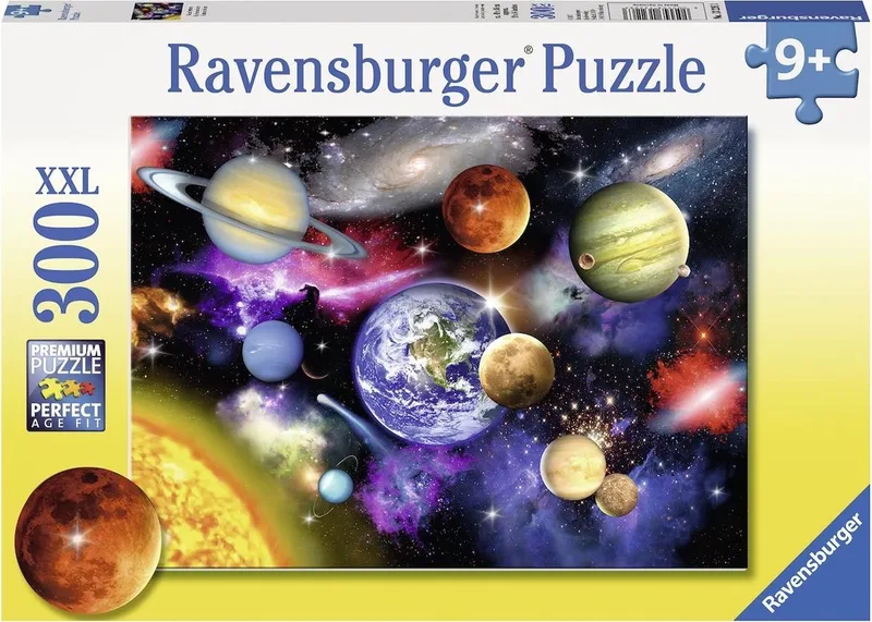 puzzel Solar System - legpuzzel - 300 stukjes van Ravensburger, editie Meerkleurig – doos