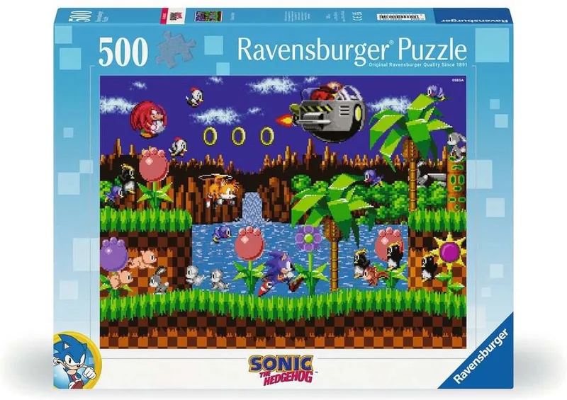 Puzzel Sonic 500 stukjes from Ravensburger, Multicolour edition – box 1 of 2