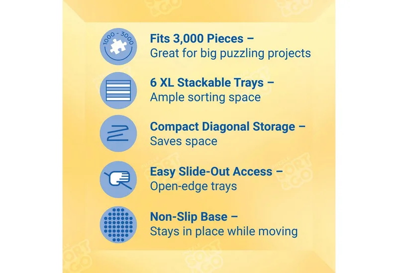 puzzel sorteerset premium - puzzel organizer - 6-delig. von Ravensburger, Ausgabe Mehrfarbig – Schachtel 5 von 5
