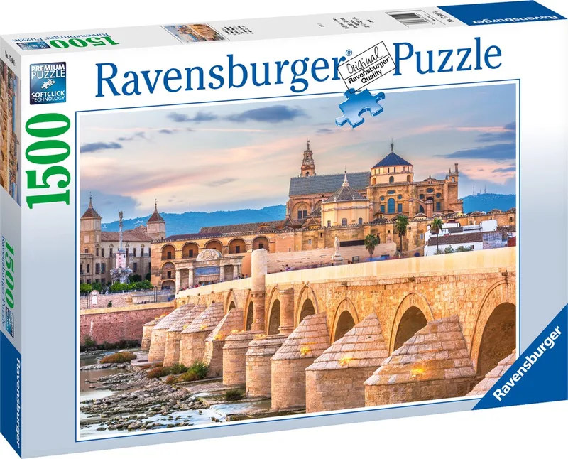 puzzel Spanish landscape 1 - Legpuzzel - 1000 stukjes van Ravensburger, editie Meerkleurig – doos
