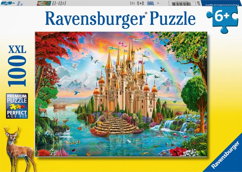 puzzel Sprookjesachtig kasteel - Legpuzzel - 100 stukjes from Ravensburger, Multicolour edition – box