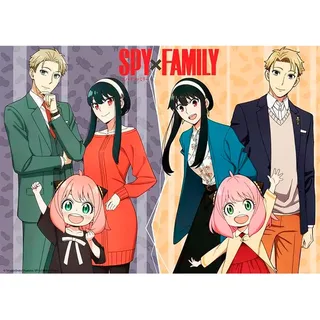 puzzel Spy X Family - Legpuzzel - 1000 stukjes van Ravensburger, editie Meerkleurig – doos 2 van 2