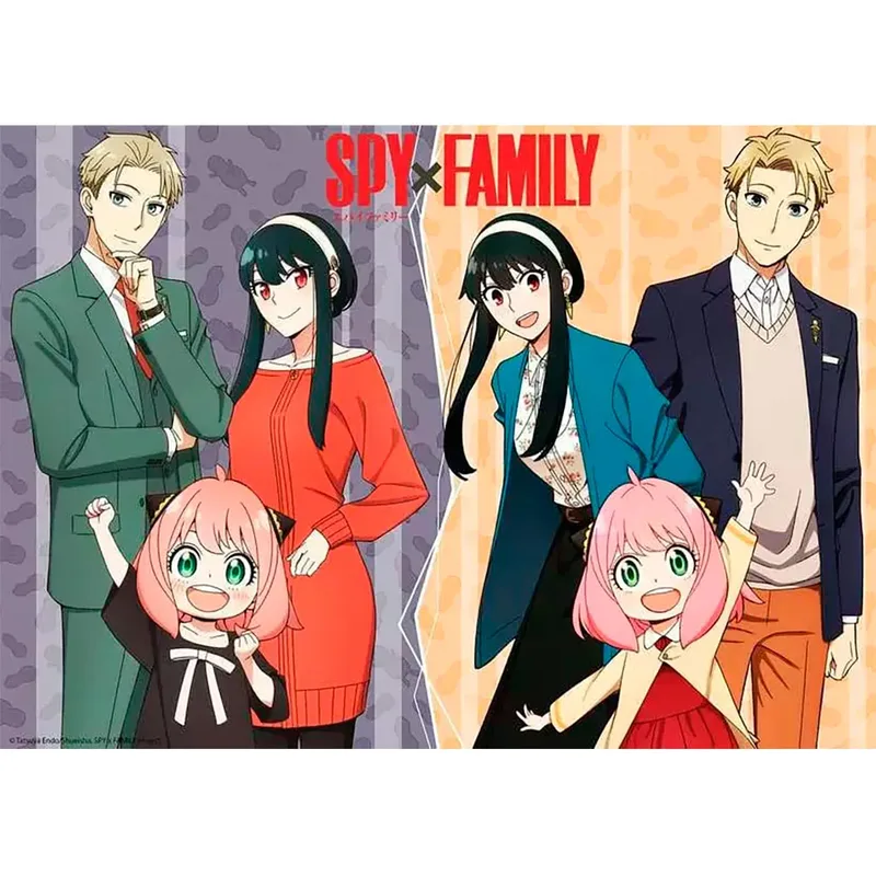 puzzel Spy X Family - Legpuzzel - 1000 stukjes van Ravensburger, editie Meerkleurig – doos 2 van 2