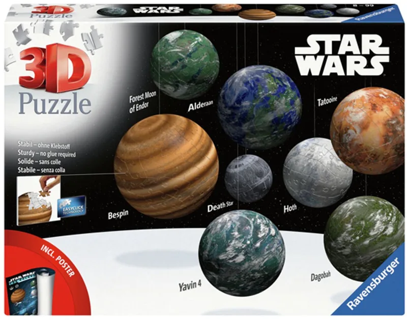 puzzel Star Wars planeet Galaxy 531 stukjes speelgoed. from Ravensburger, Multicolour edition – box