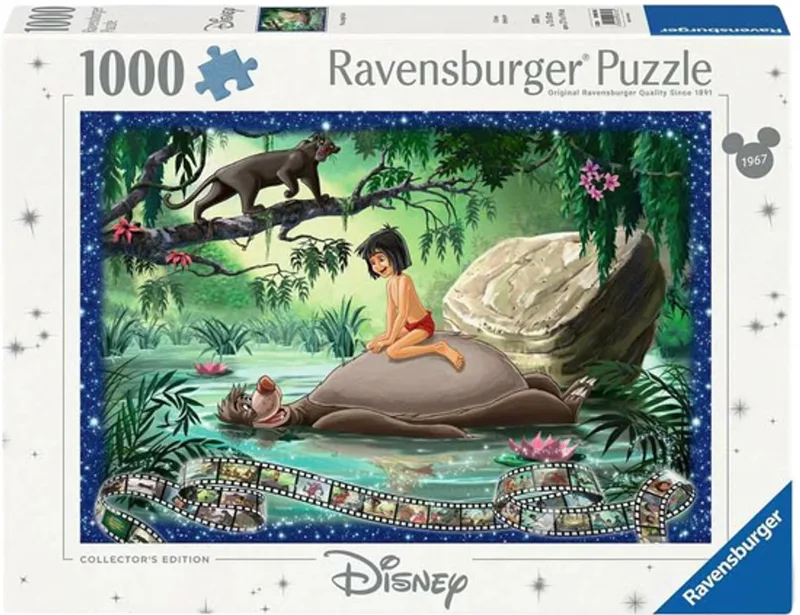 Puzzel Stripfiguren – 1000 Stukjes van Ravensburger, editie Meerkleurig – doos