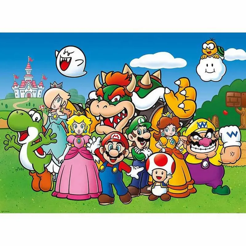 puzzel Super Mario - legpuzzel - 100 stukjes van Ravensburger, editie Meerkleurig – doos 2 van 2