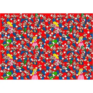 puzzel Super Mario - Legpuzzel - 1000 stukjes van Ravensburger, editie Meerkleurig – doos 2 van 2