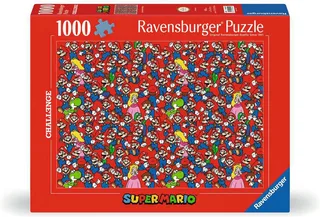 puzzel Super Mario - Legpuzzel - 1000 stukjes van Ravensburger, editie Meerkleurig – doos 1 van 2