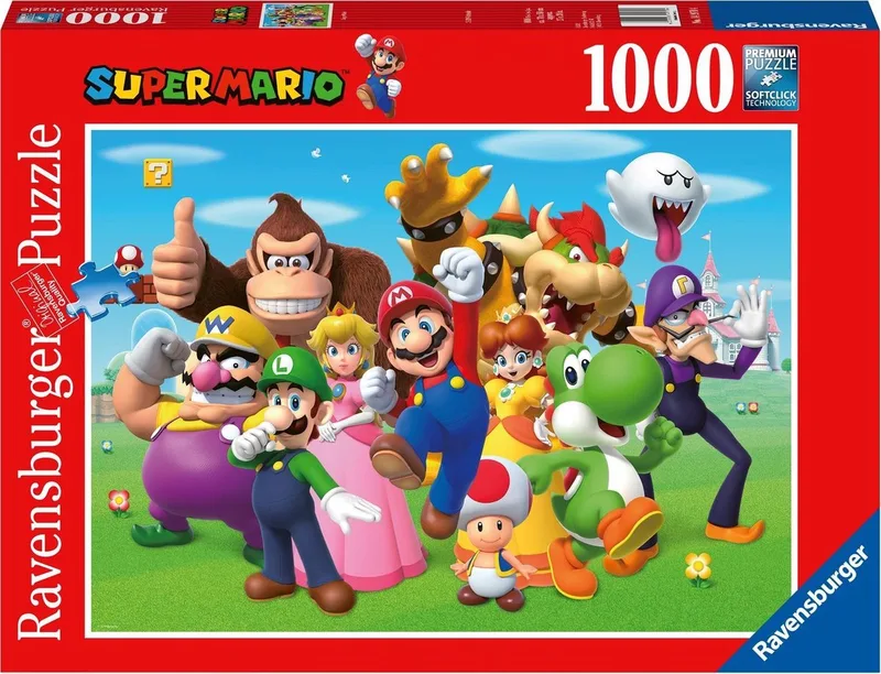 puzzel Super Mario - legpuzzel - 1000 stukjes from Ravensburger, Multicolour edition – box