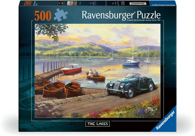 puzzel The Lakes - Legpuzzel - 500 stukjes from Ravensburger, Multicolour edition – box