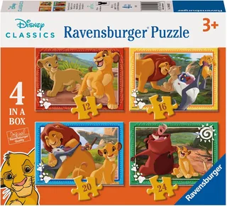 puzzel The Lion King - Legpuzzel - 12, 16, 20, 24 stukjes de Ravensburger, édition Multicolore – boîte 1 sur 5