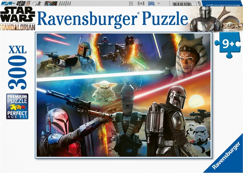 puzzel The Mandalorian: Crossfire - Legpuzzel - 300 stukjes from Ravensburger, Multicolour edition – box