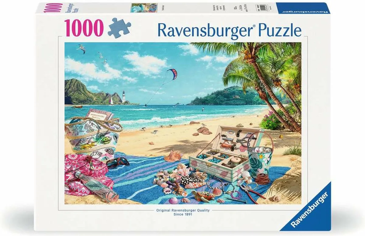 Puzzel The Shell Collector 1000 stukjes de Ravensburger, édition Multicolore – boîte