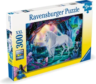 puzzel Unicorn - Legpuzzel - 300 XXL stukjes von Ravensburger, Ausgabe Mehrfarbig – Schachtel 1 von 2